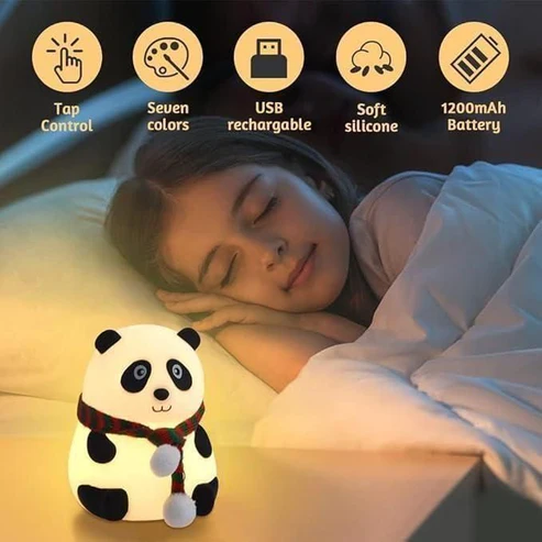 Cute Panda Night Lamp